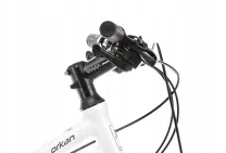 Romet orkan D biało-fioletowy 2024 Kolor biały