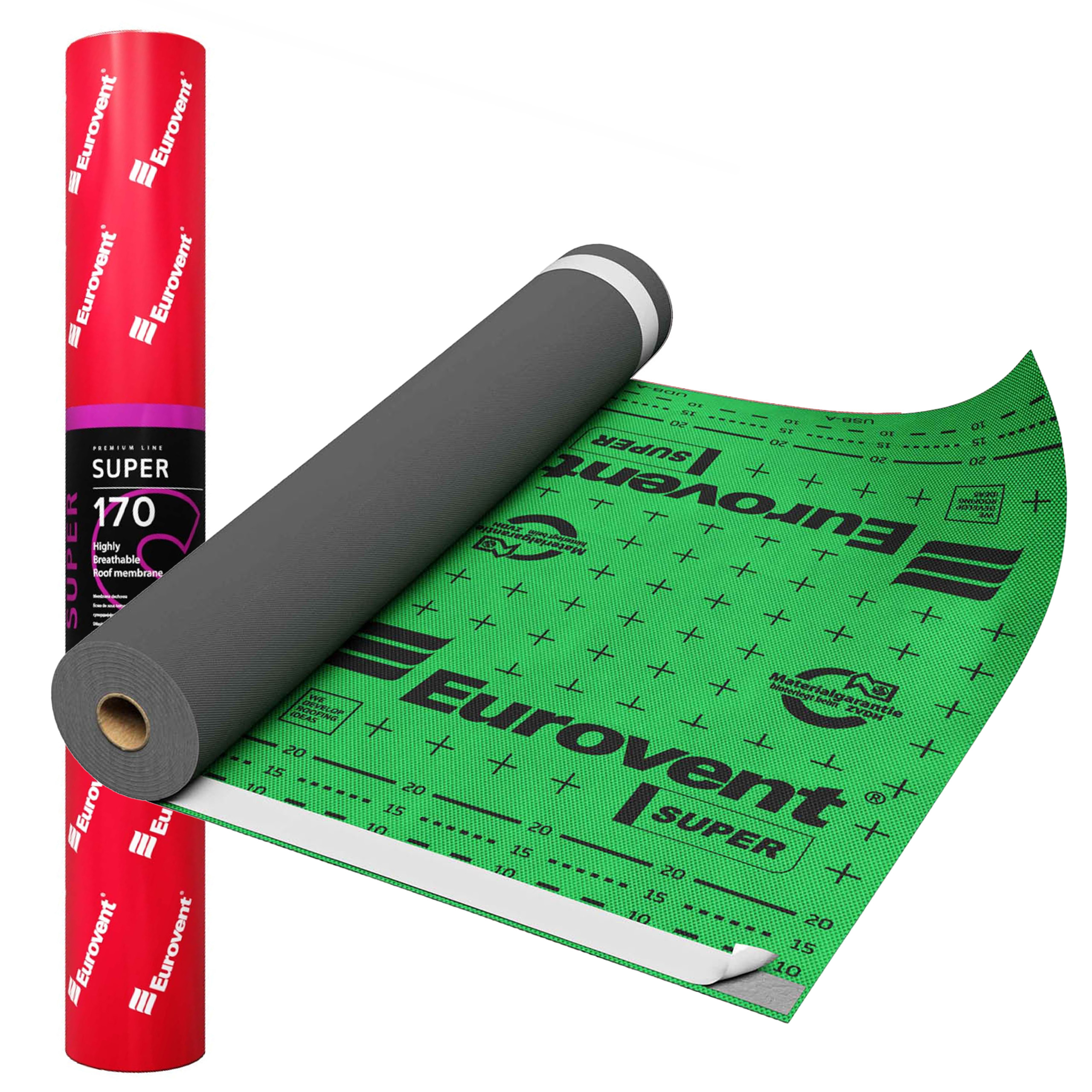 Membrána střešní vysoce paropropustná 170 g 75 m2 Eurovent SK2