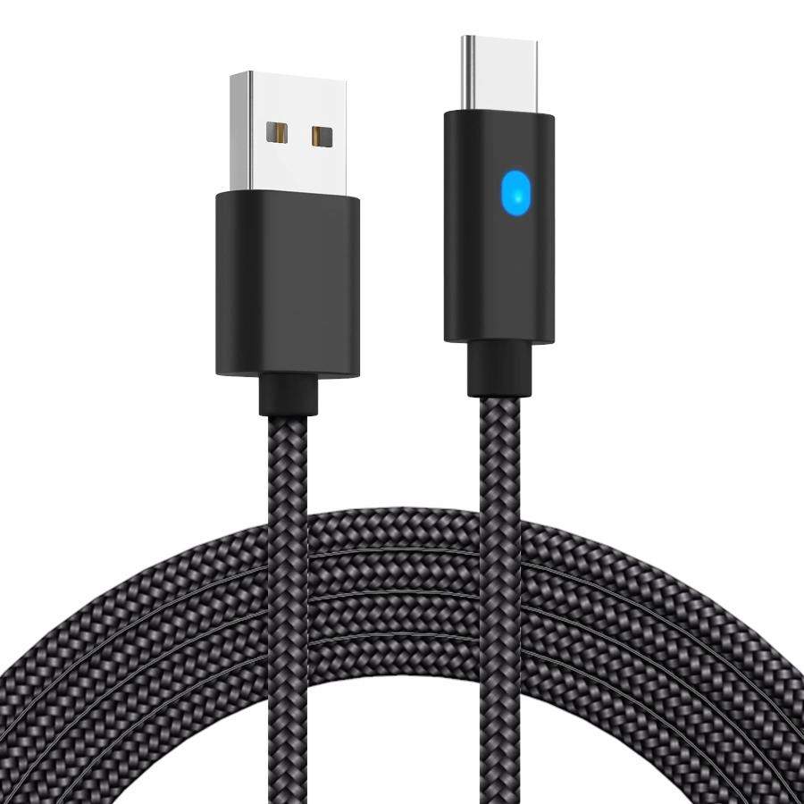 Kabel Ładujący Do Kontrolera PS5 3m Usb A na Usb C