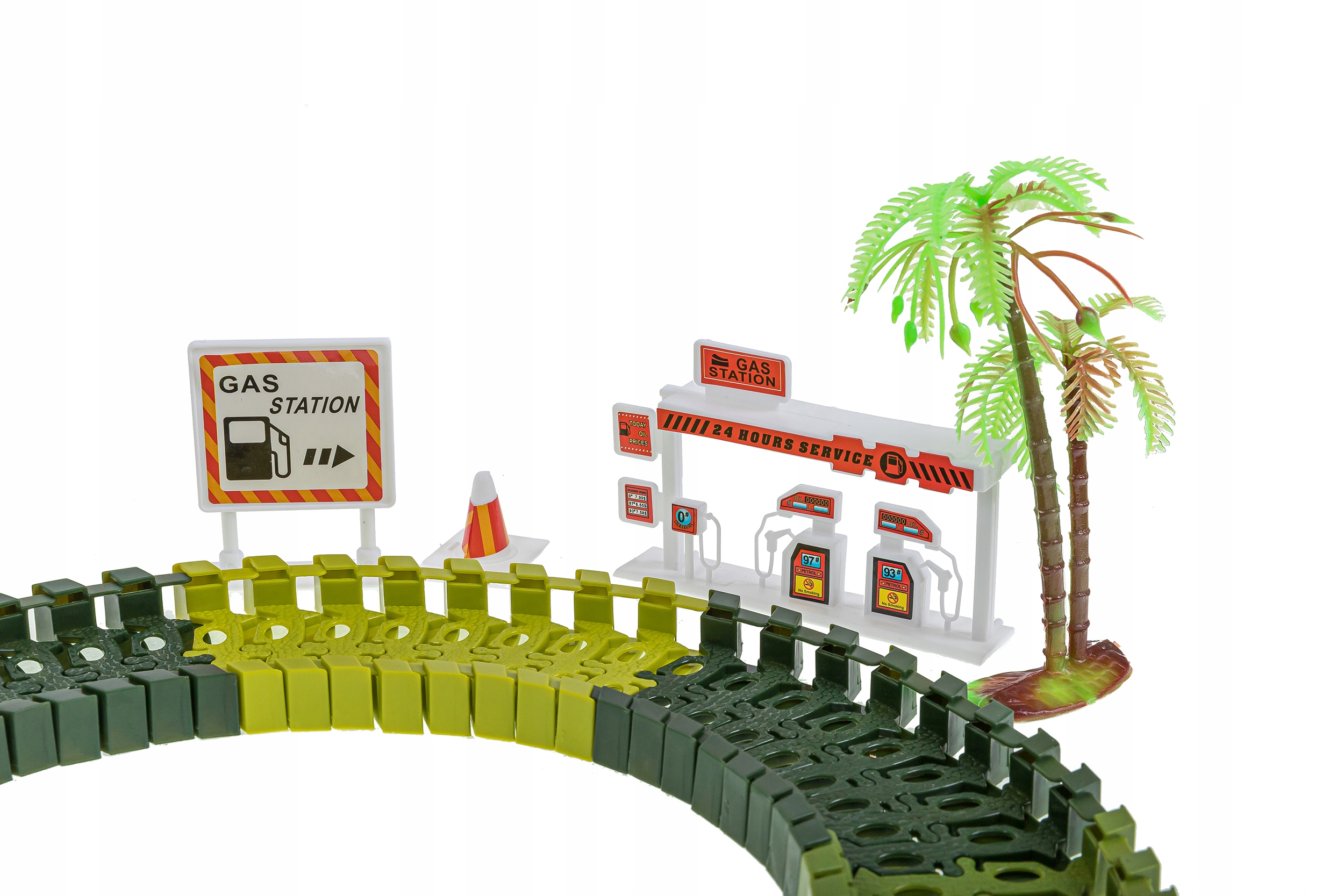 TOR PĘTLA MAGIC TRACKS ŚWIECĄCY DINOZAURY AUTO 137 Baterie AA