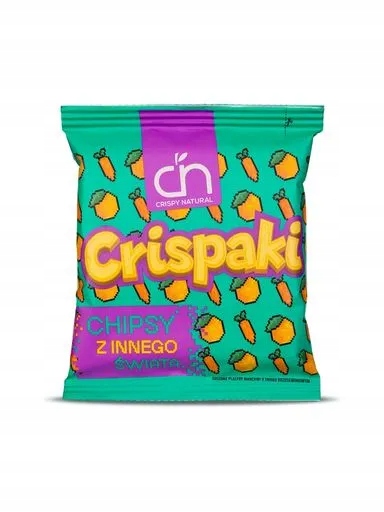 Levně 13 x Crispy Natural mrkev s broskvovou příchutí 18 g
