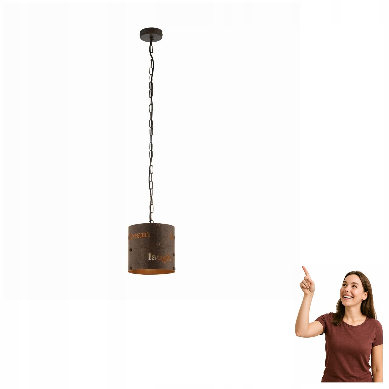 Závěsná lampa Coldingham 49794 Eglo