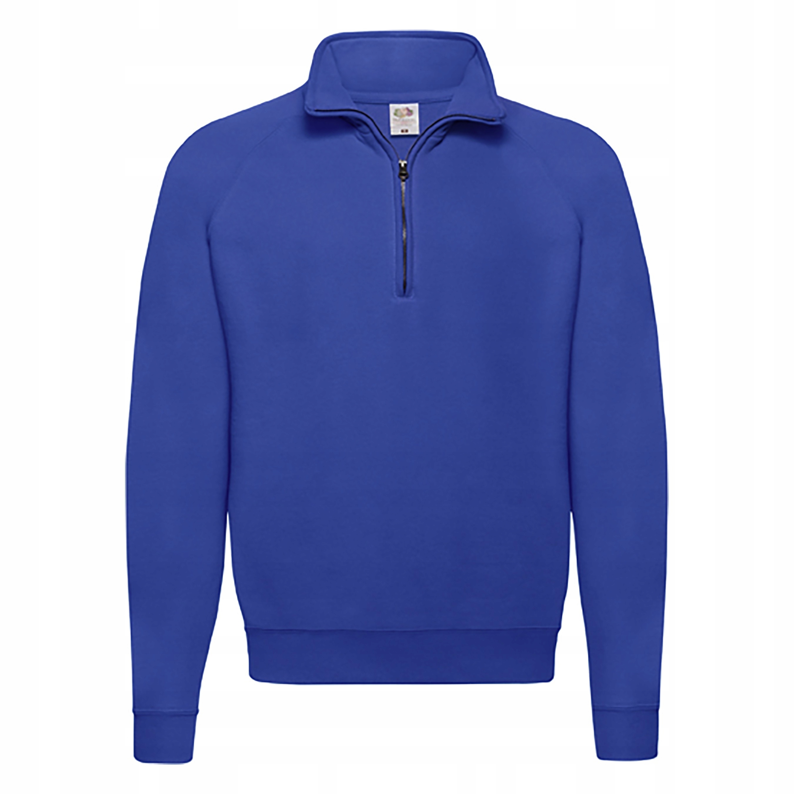 Pánská Mikina Zip Neck Sweat Royal Blue vel. S