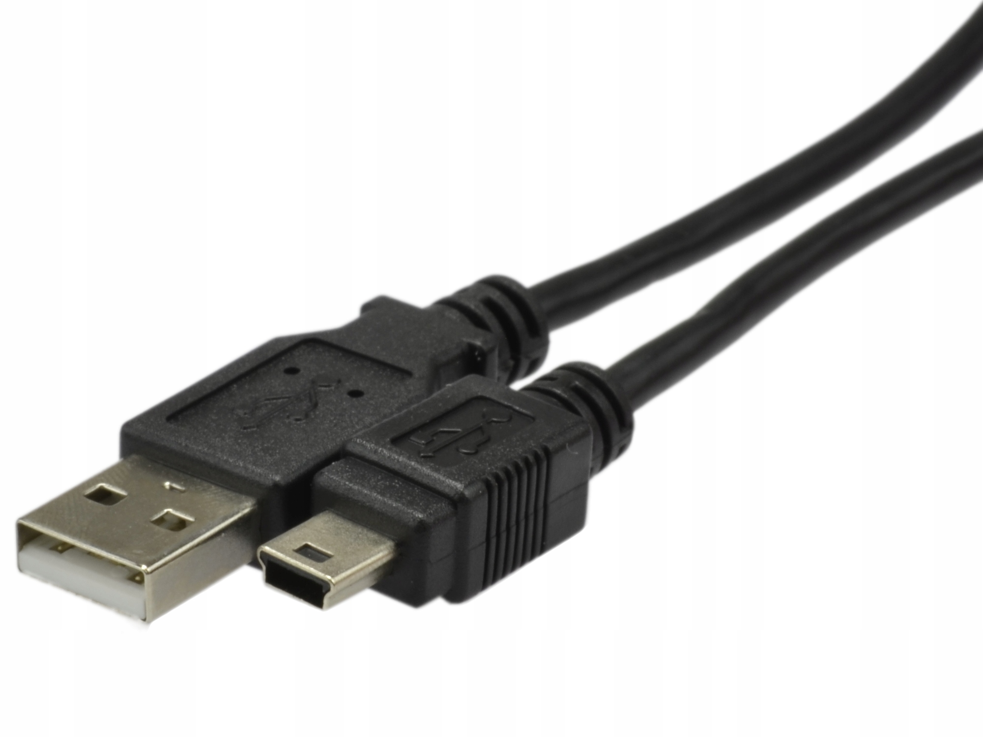 Kabel USB Digitus miniUSB 1,8m czarny