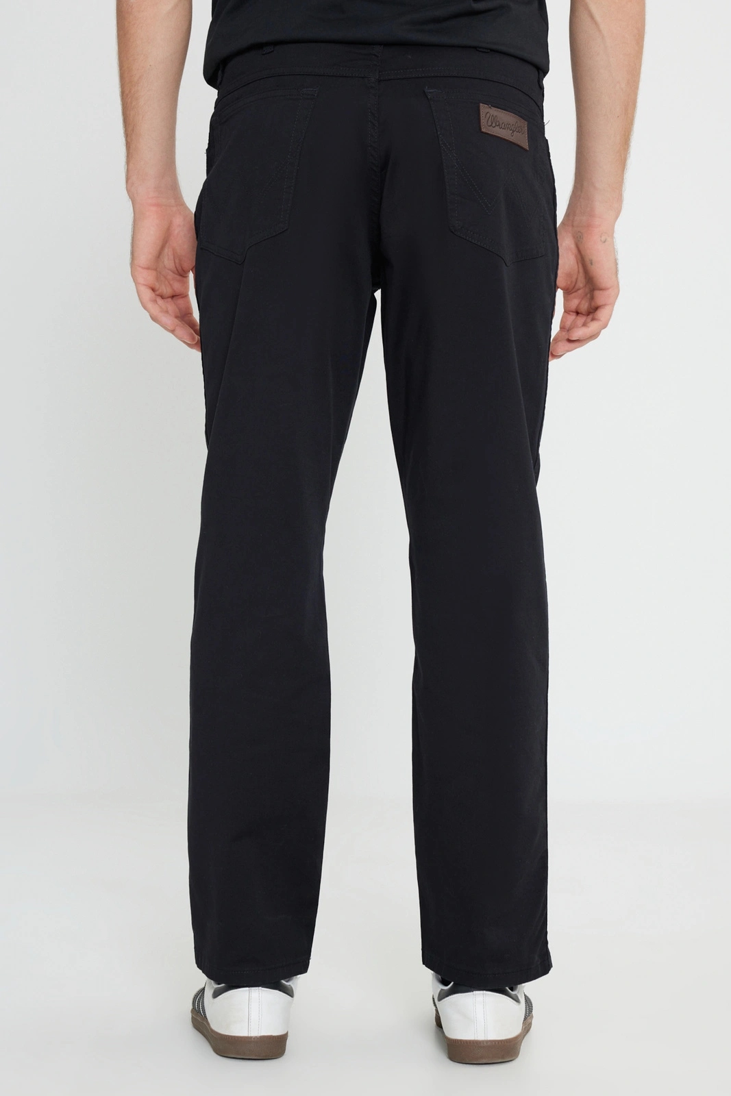 Pánské jednoduché džíny Wrangler Texas Black 112388607 34/30