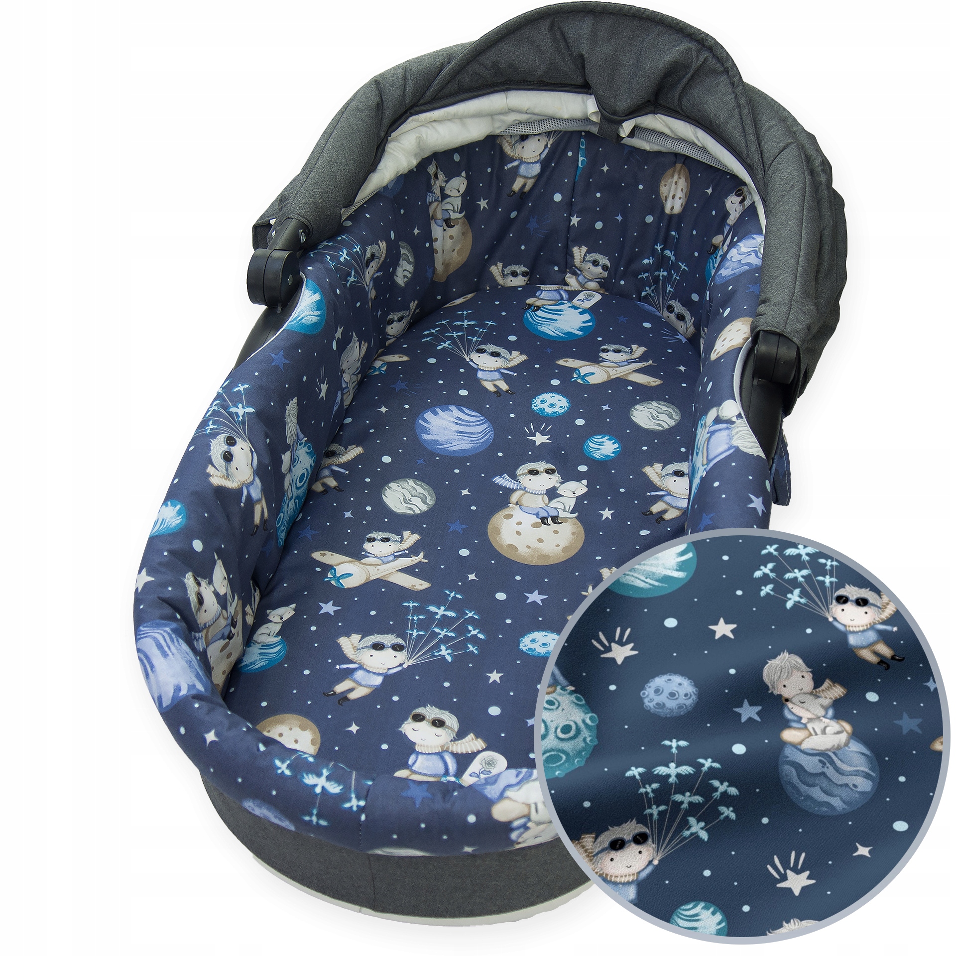 Kerstin WKŁADKA DO GONDOLI WÓZKA PRZEŚCIERADŁO