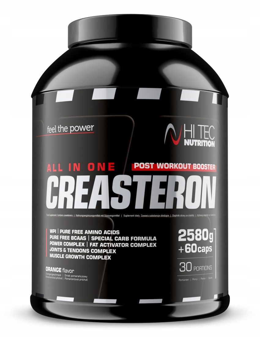 Hi Tec Creasteron 2640g 60k Bcaa Protein Vitamíny