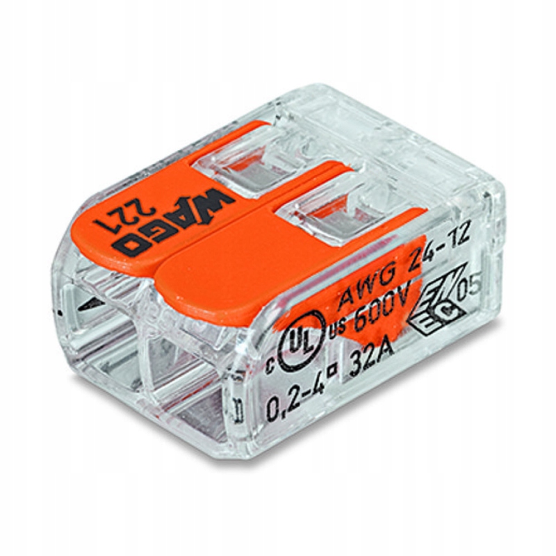 

Szybkozłączka Wago 01411 0,14-4 mm² 2 10szt.
