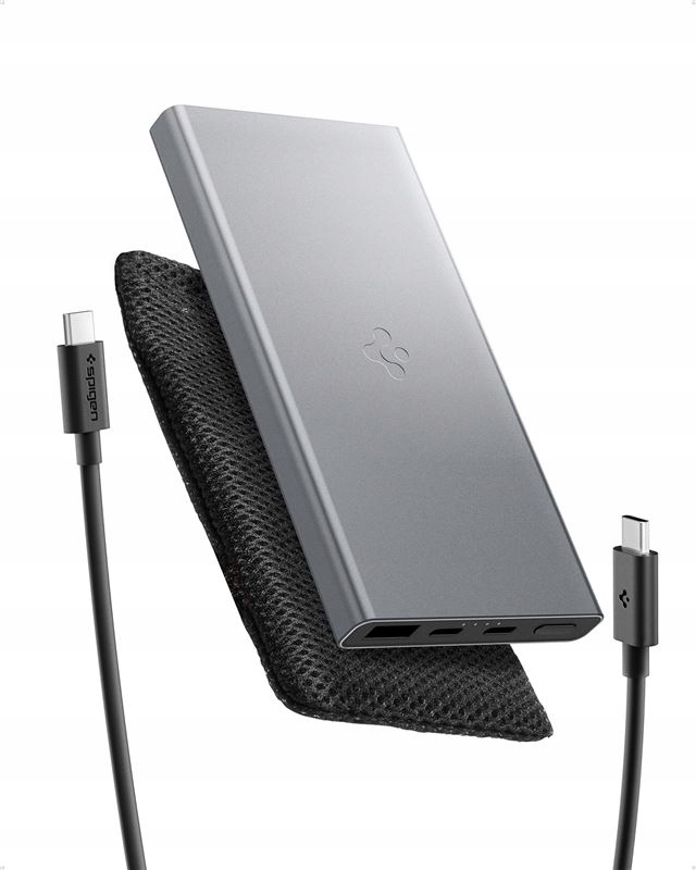 Spigen Powerbanka Přenosná Nabíječka Pro Chytrý Telefon Tablet 10000 Mah Odolná