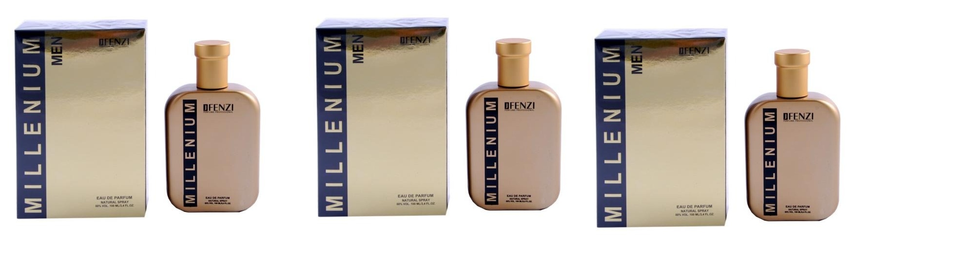 Jfenzi Millenium Men 3x100 ml parfémovaná voda