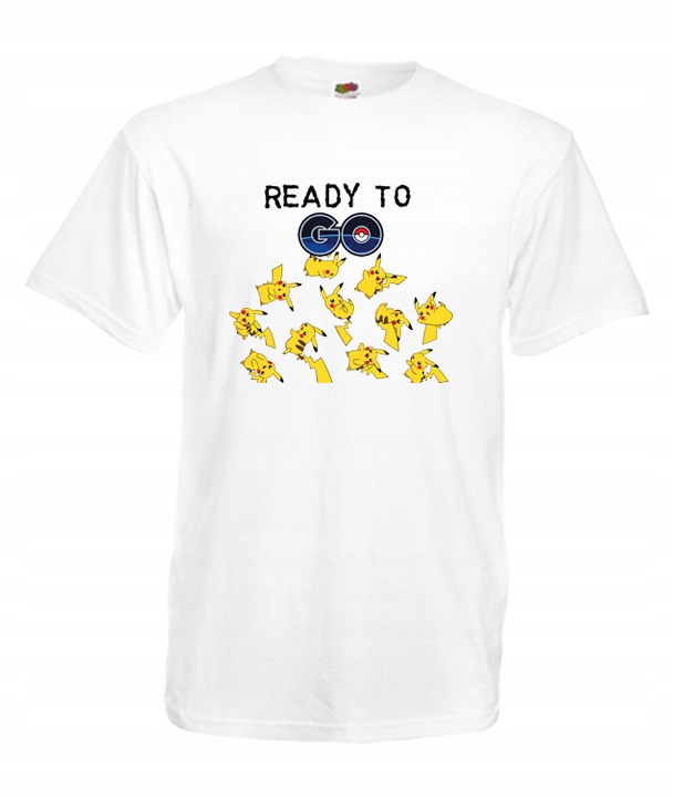 

M Koszulka Męska Pokemony Pikachu Pika Wzory