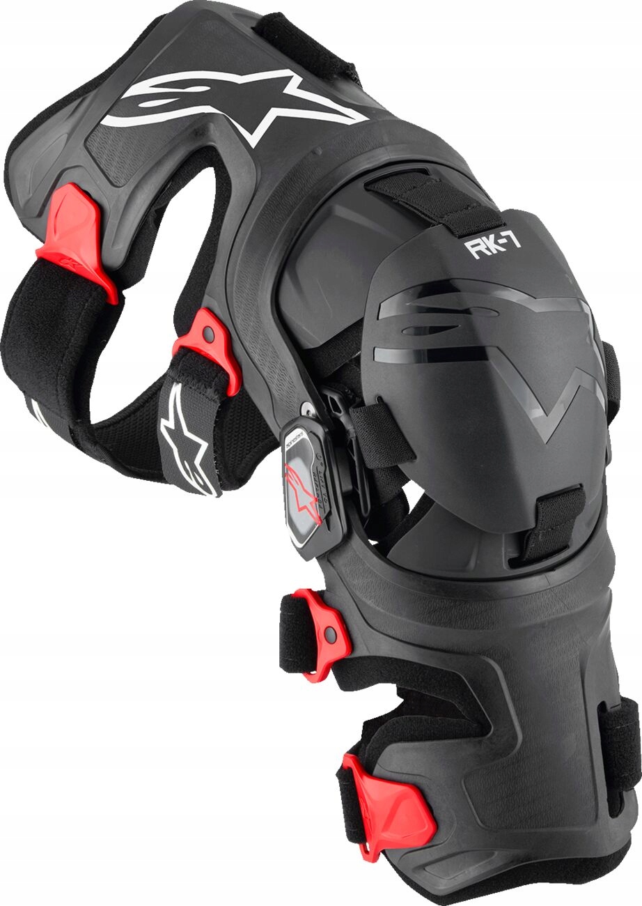 Kolenné Ortézy Alpinestars RK-7 Plasma Black/red L