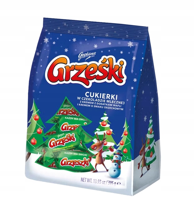 2x Bonbóny Grześki Orzechové 395 g