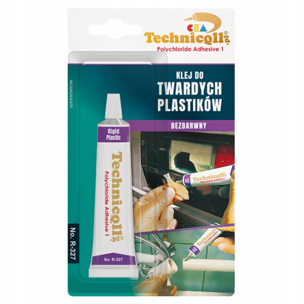 Klej do twardych plastików wodoodporny Technicqll R-327 20ml
