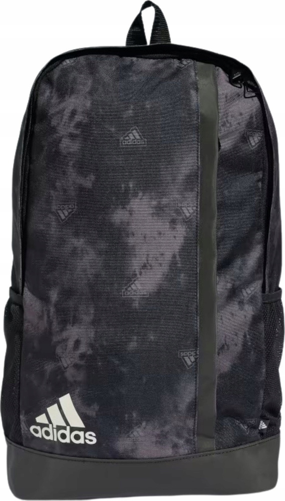 Batoh Sportovní Školní Městský Adidas Linear Graphic Černo-šedý IS3783