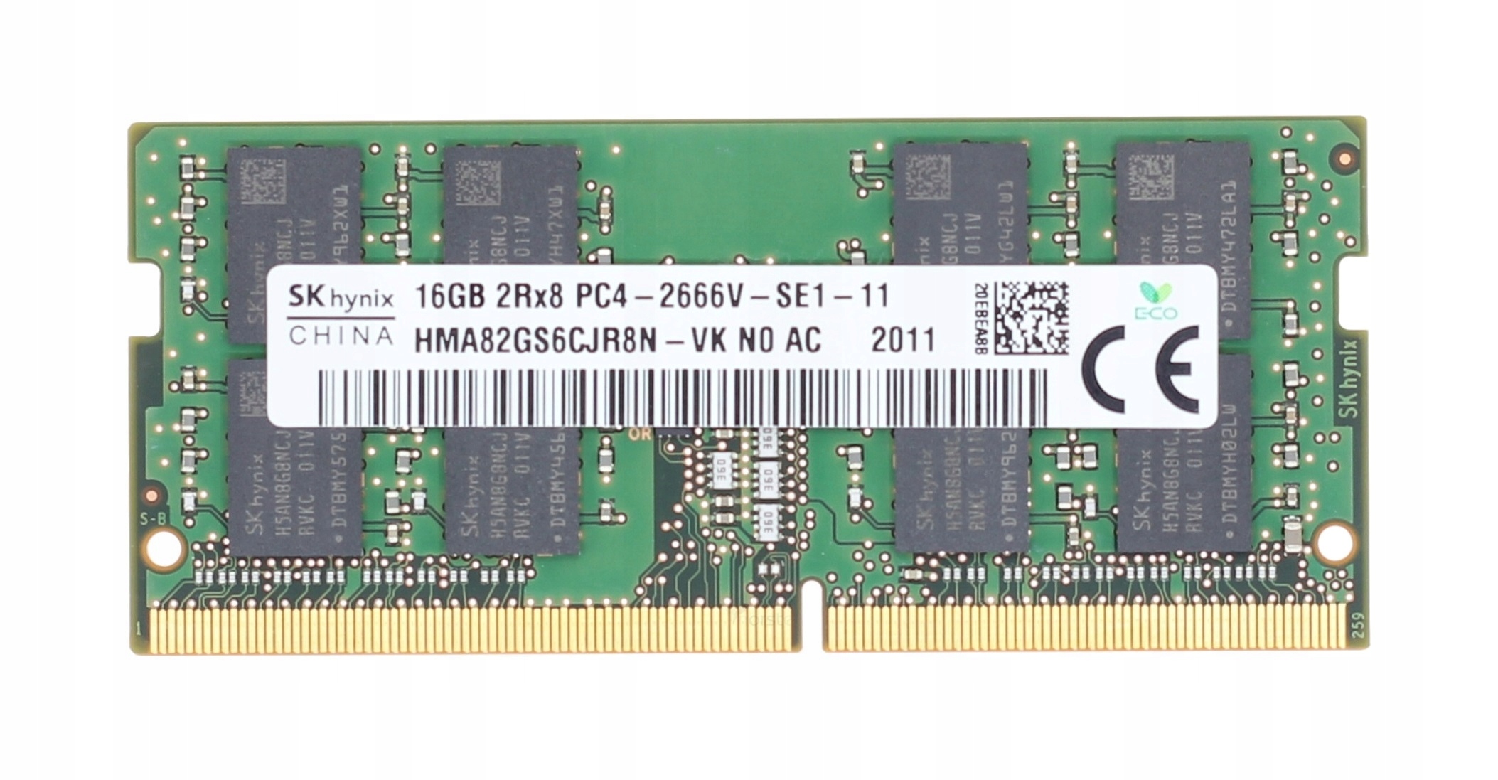 Pamäť Ram 16GB DDR4 Sk Hynix 2666 MHz 1.20V PC4-2666V