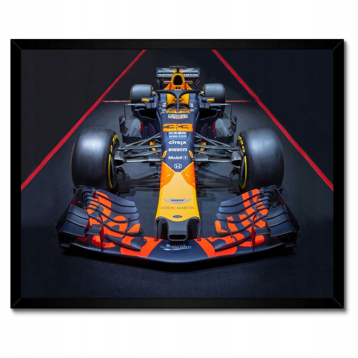 Plakáty v rámu 50x40 Závodní auto Formule