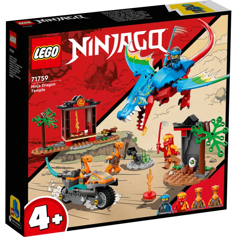 Lego Ninjago Chrám S Drakem Ninja 71759