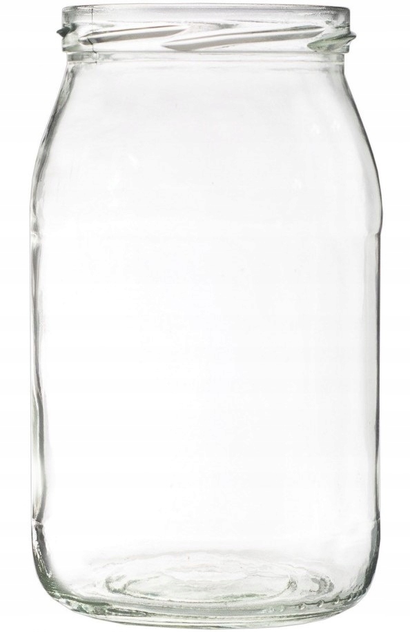 Słoiki szklane na miód przetwory przezroczyste słoik 0,9 litra 900 ml 48szt