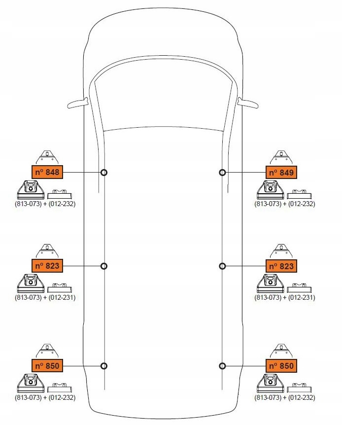 Platforma Cruz Evo Rack Citroen Berlingo M 2019 Product Length 200 cm