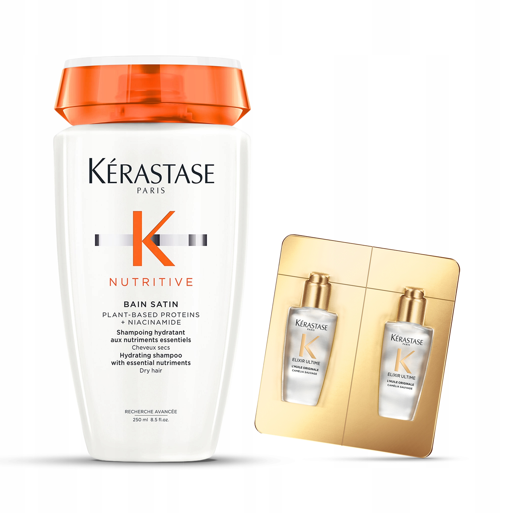 Kérastase Nutritive Bain Satin Odżywczy Szampon Włosy Suche 250ml