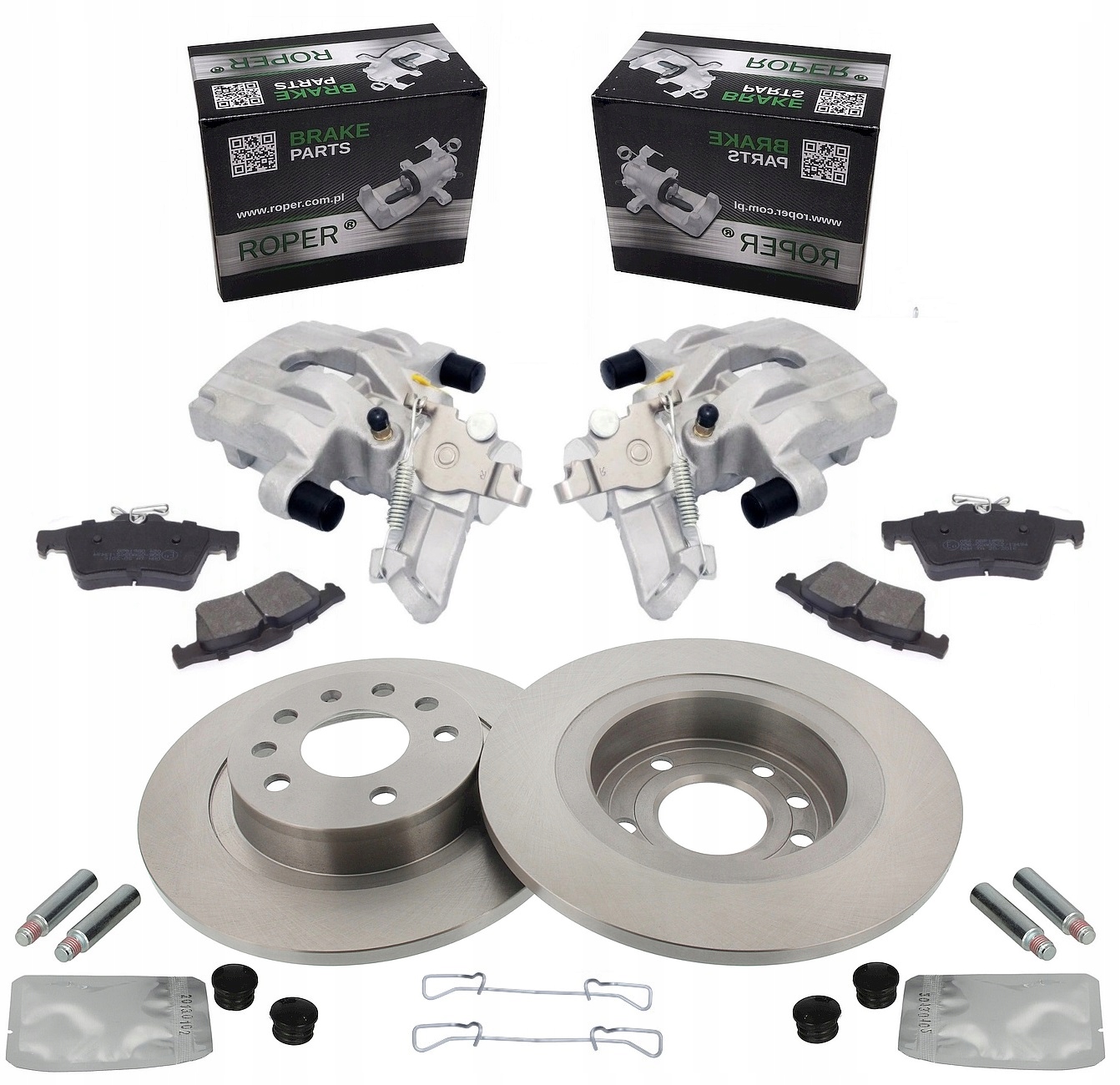 RZ021 - Супорти X2 задні диски колодки OPEL Vectra C Sigum