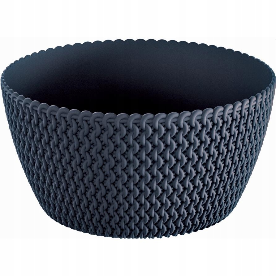 

Doniczka Donica Okrągła Misa Plastikowa 23,6X12,3
