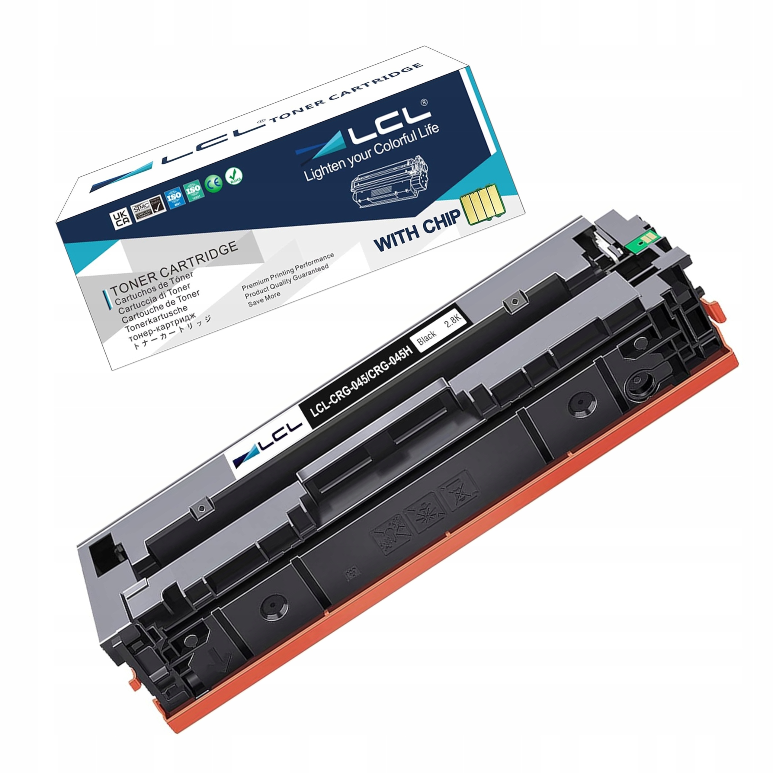 Náhradní toner Canon 045H CRG-045H černý pro I-Sensys LBP611C 612C 613Cdw