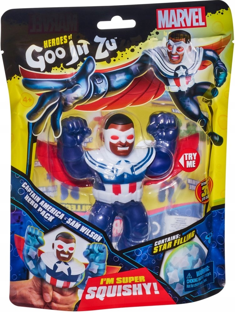 

Goo Jit Zu Marvel Kapitan Ameryka Figurka