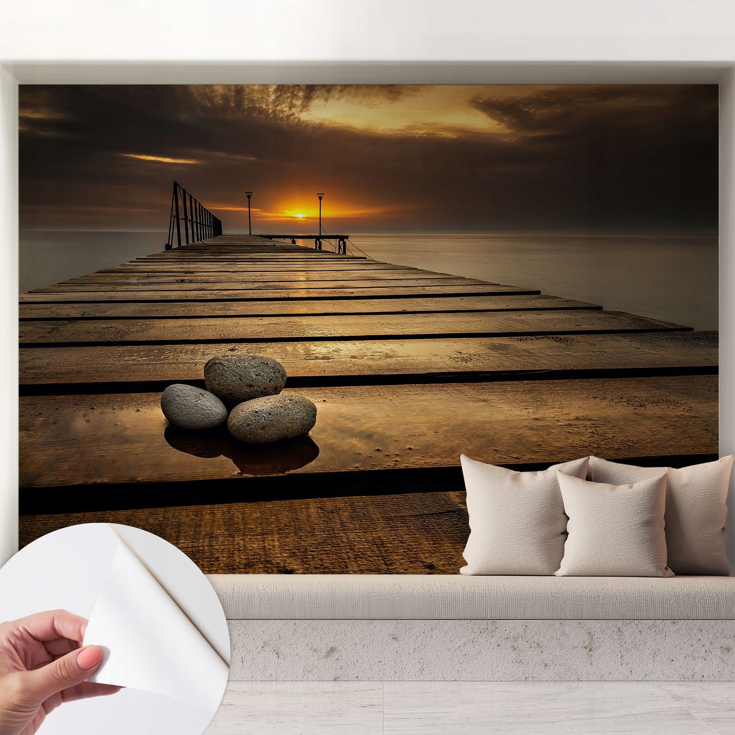 Fototapeta Tapeta na zeď do ložnice a obývacího pokoje Západ slunce 208x146 cm