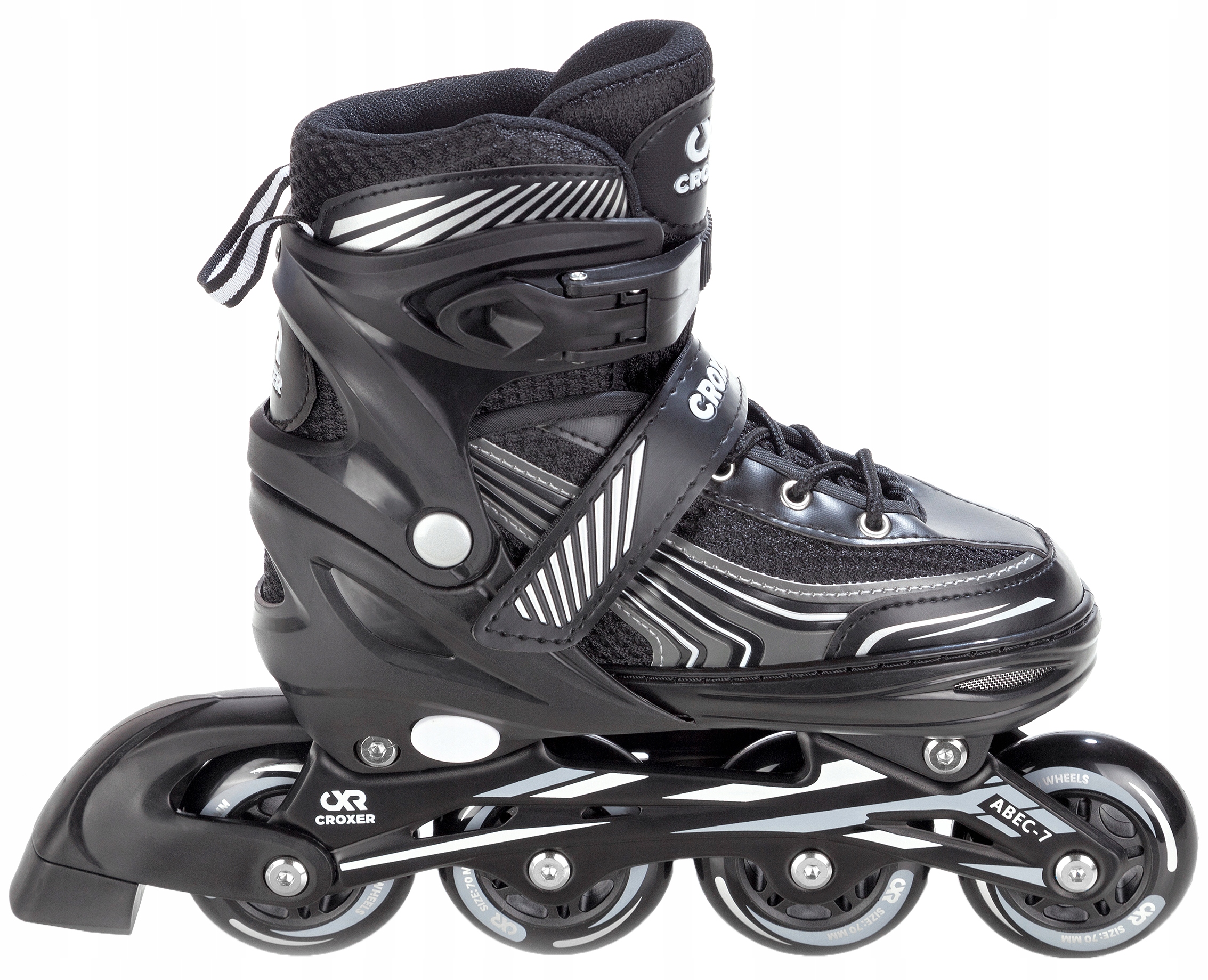 

Rolki Croxer Optima Black 35-38 Kauczuk Abec7