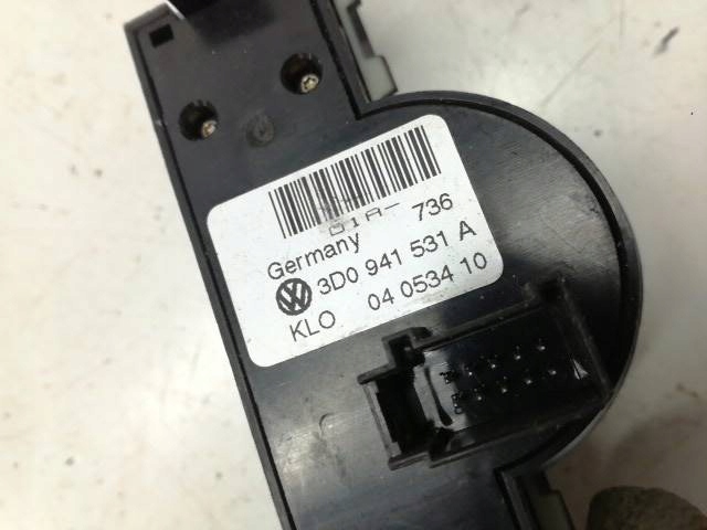 light switch 3D0941531A Volkswagen Phaeton
