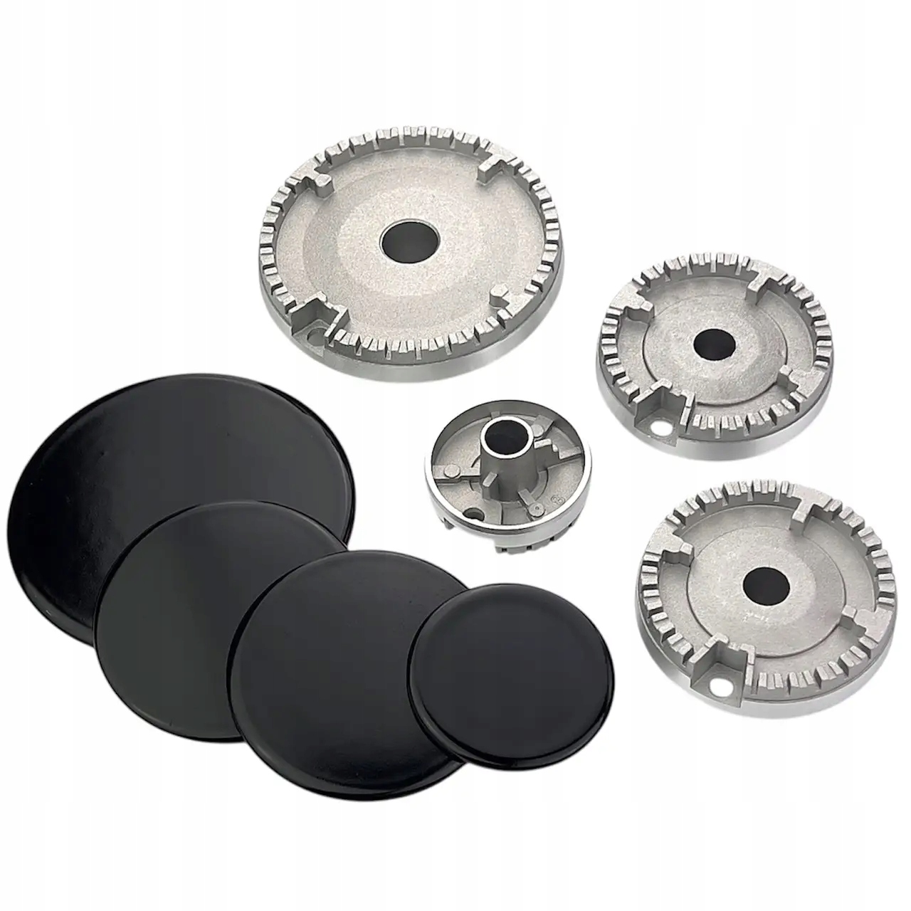 Komplet palników do kuchenki Mastercook Amica Beko Ariston Indesit