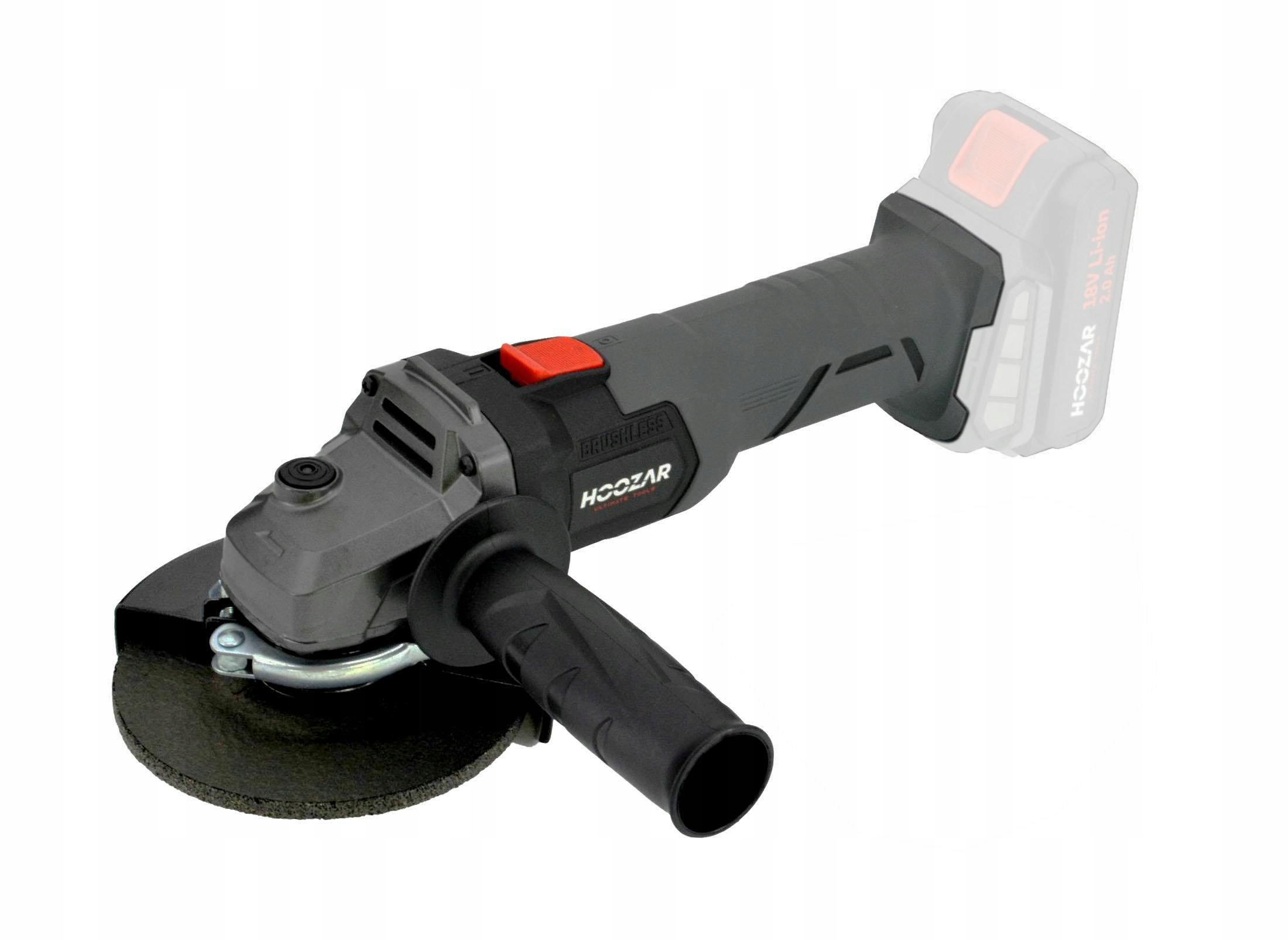 Hoozar Úhlová Bruska Bezkartáčová 125 mm 18V AG25BL-0 Body