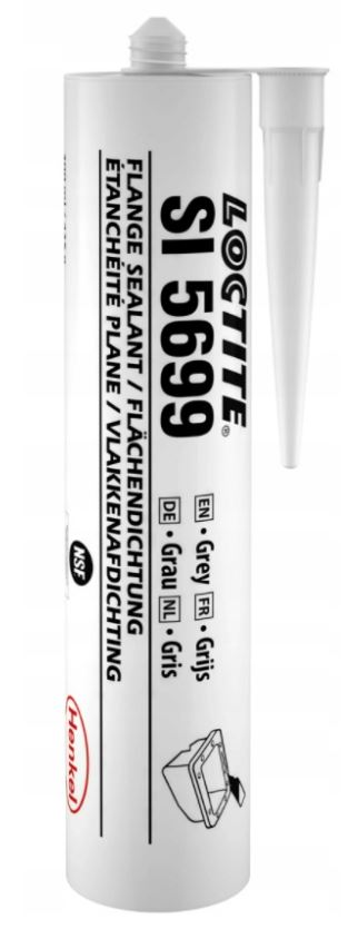 Loctite 5699 Silikon Szary Do Złączy Kołnierzowych 300 ml