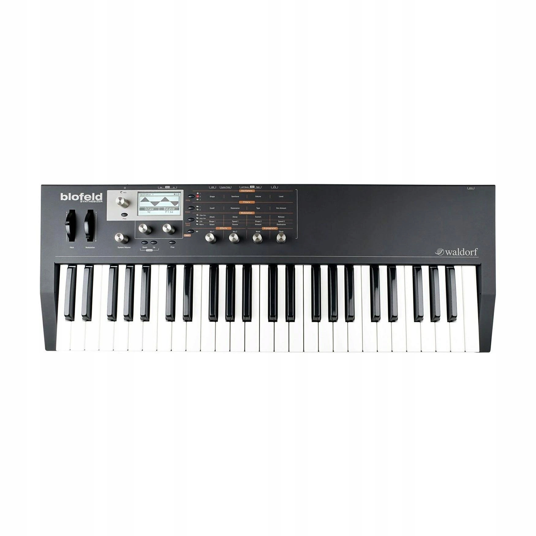 Waldorf Blofeld Keyboard black – Digitální syntezátor