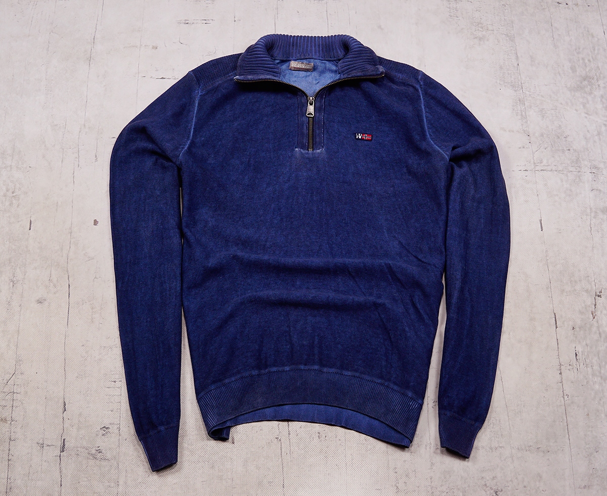 NAPAPIJRI _ SWETER _ M _ MEN _ 2023 100% BAWEŁNA Model 1234