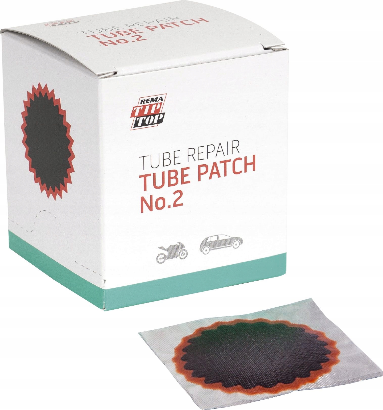 Łatki do dętek nr 2 - 45 mm, REMA TIP TOP, 30 szt.