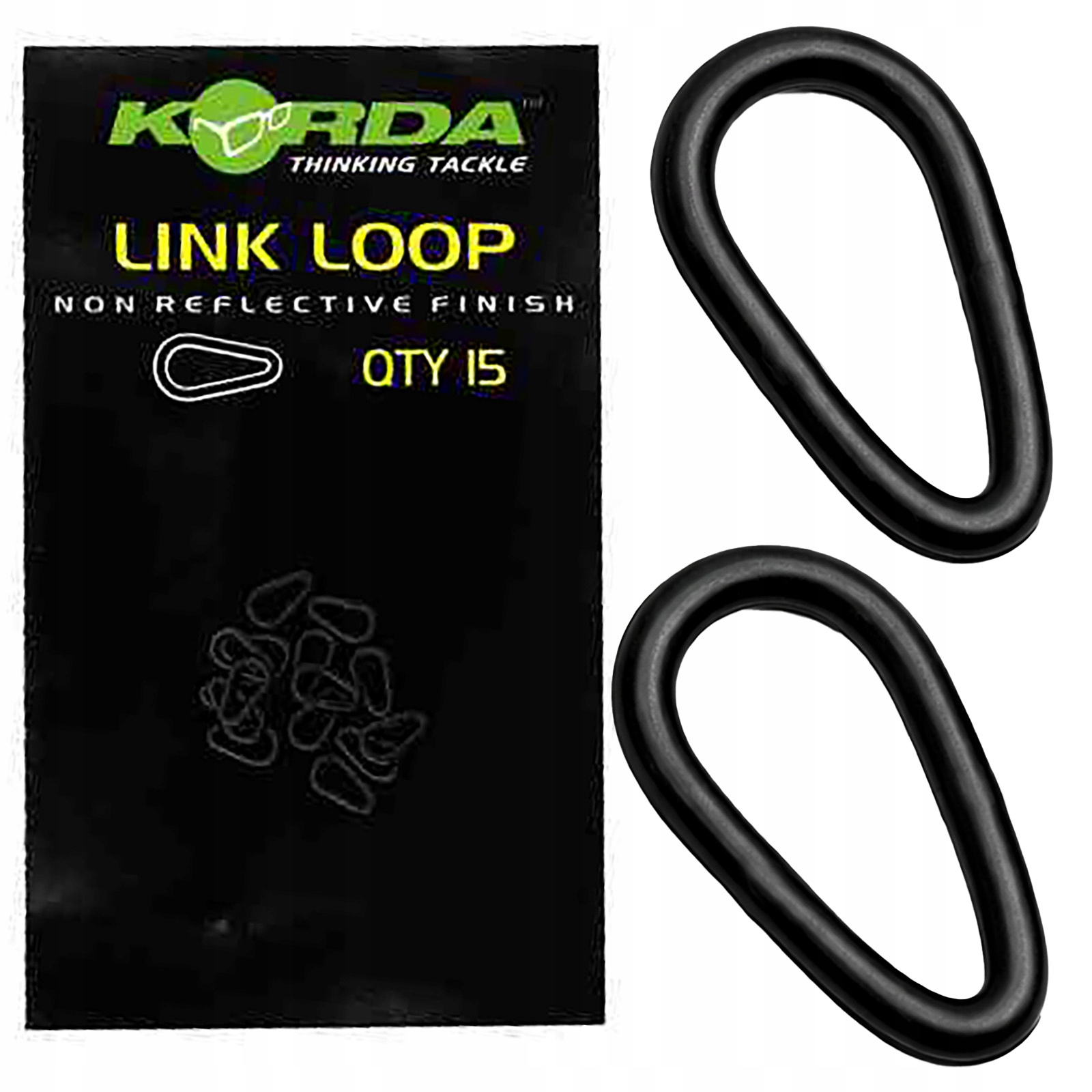 Pierścień Wędkarski Karpiowy Do Szybkiej Wymiany Link Loop Korda 15 Szt.