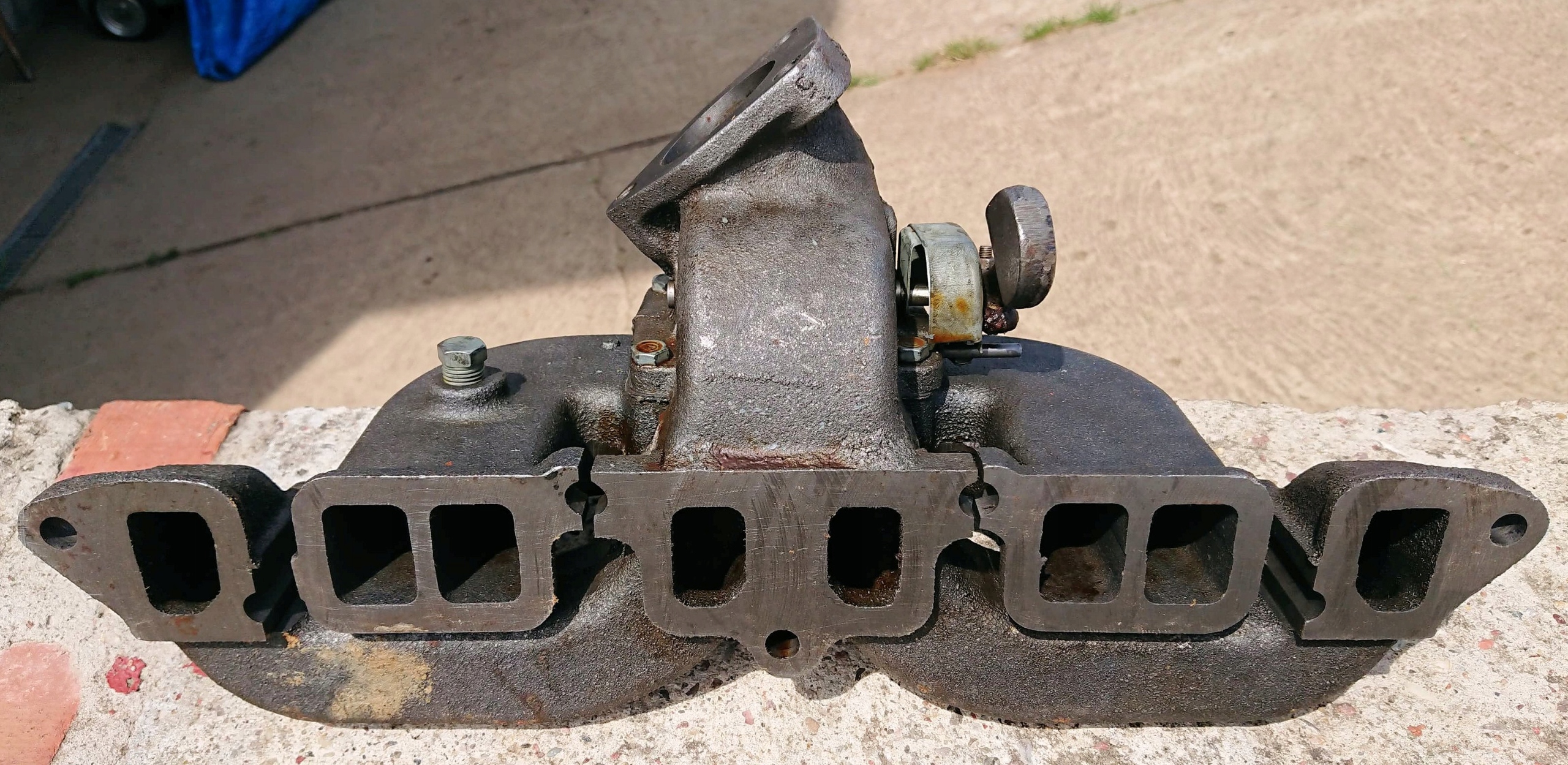 KOLEKTOR SSĄCO-WYDECHOWY FSO WARSZAWA M20 ŻUK