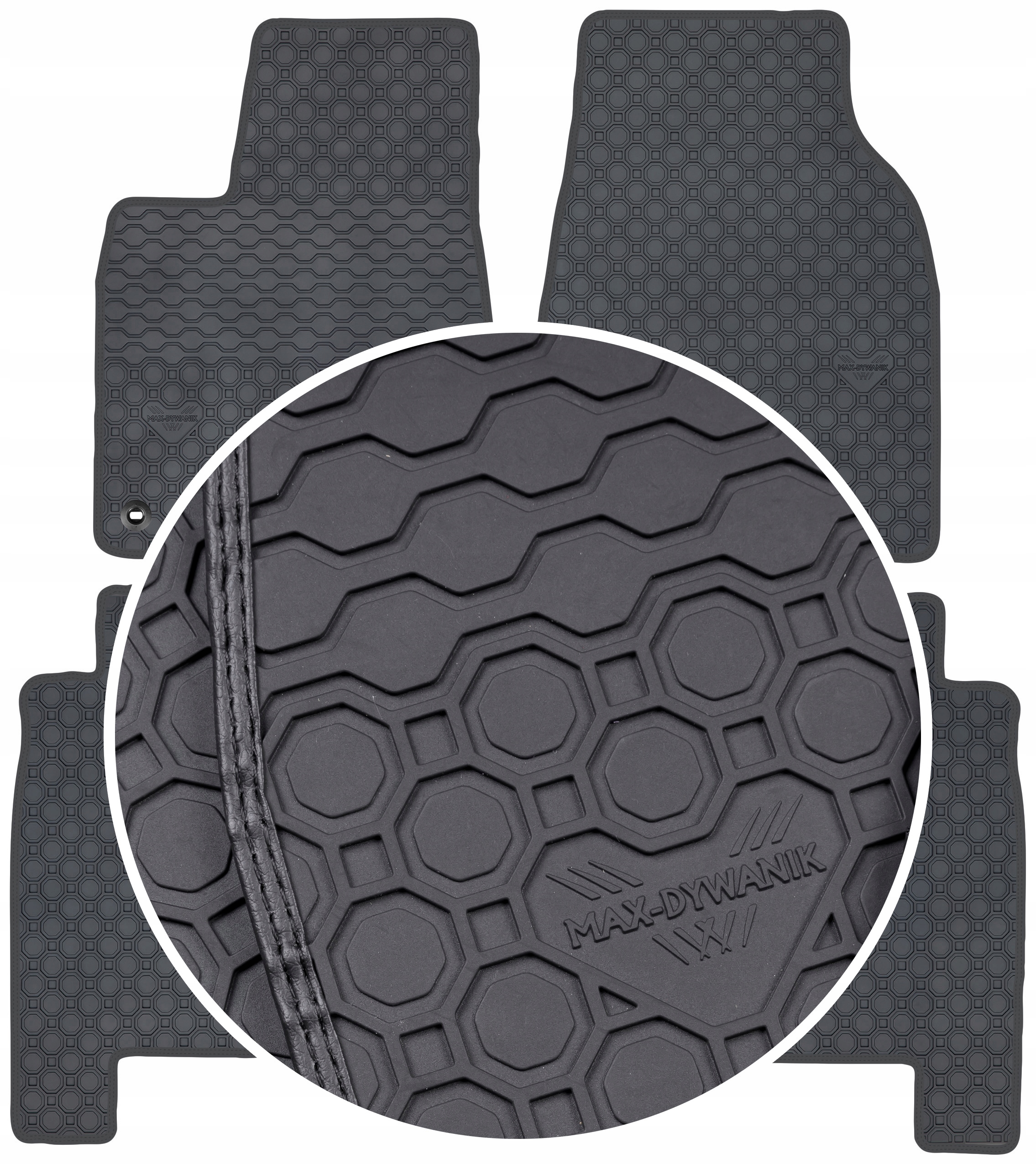 Коврики Max-Коврик резиновые 107989801700 3 el.