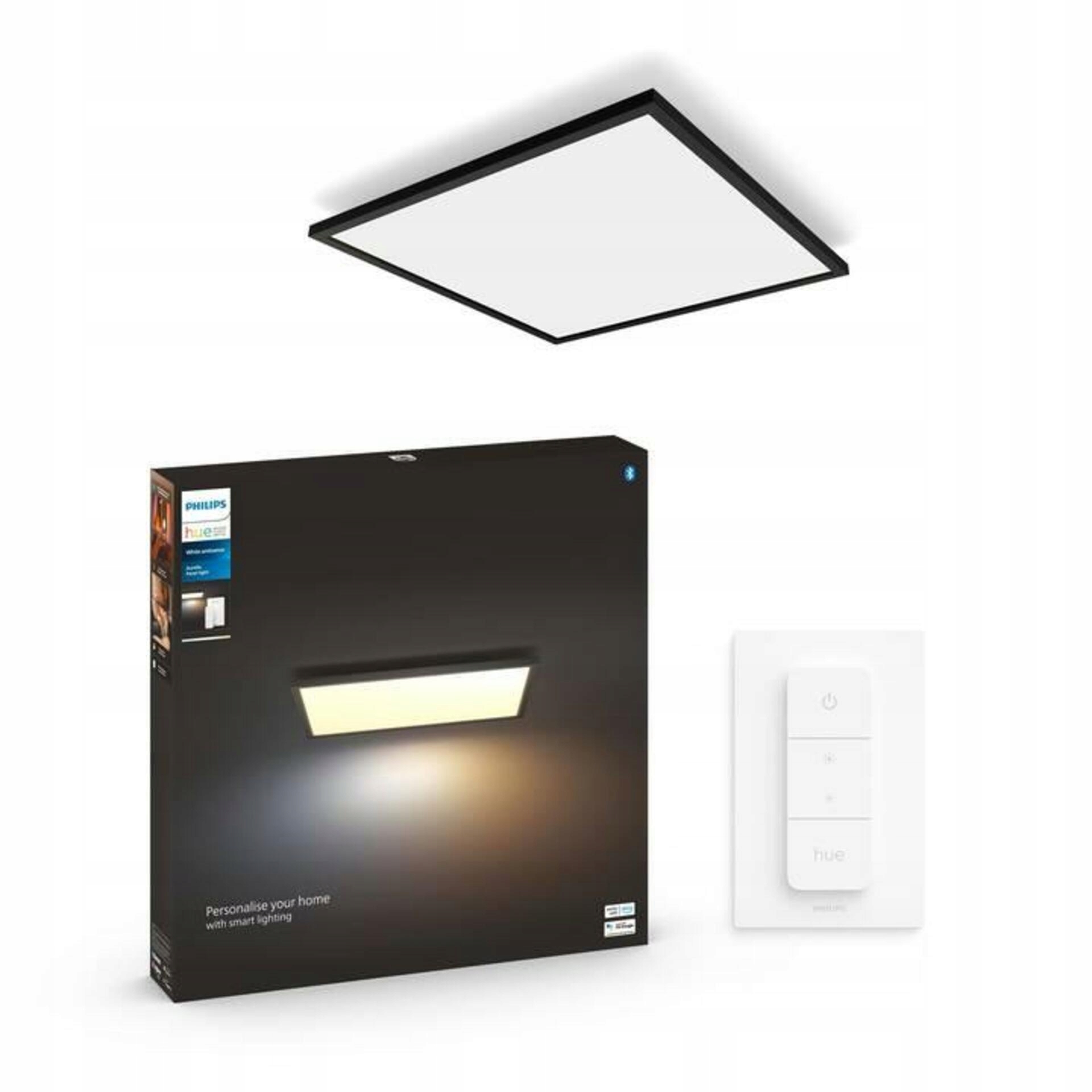 Philips Hue Aurelle Led panel 60cm čierny 39W 3750lm 2200-6500K s ovládačom