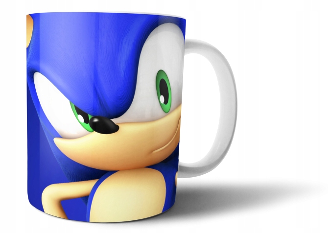 

Kubek z nadrukiem Sonic imię 330ml