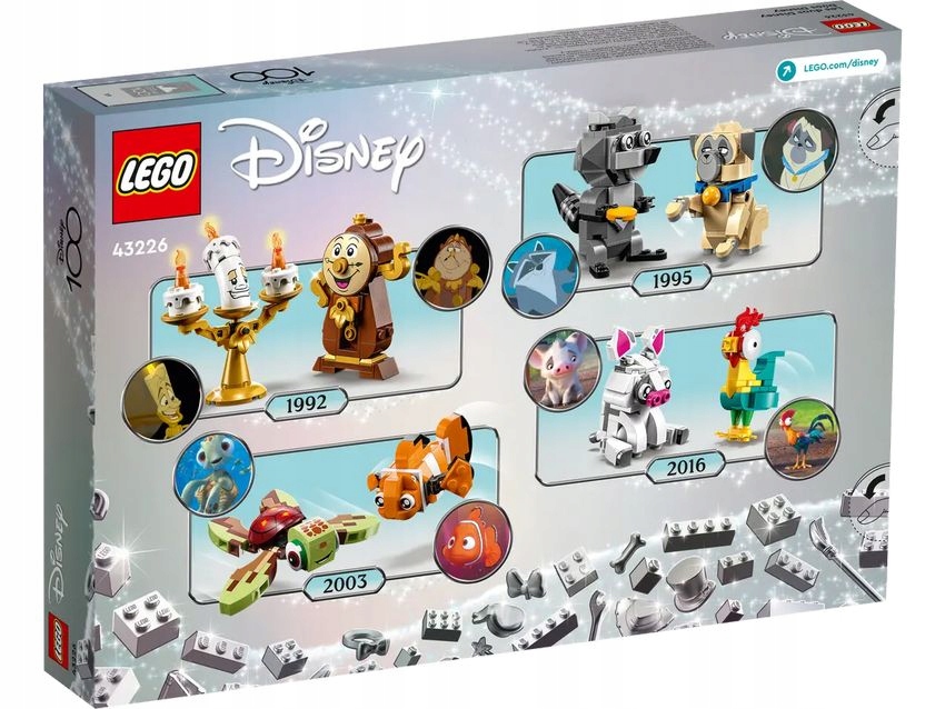 LEGO Disney 43226 Duety Disneya Płeć chłopcy dziewczynki