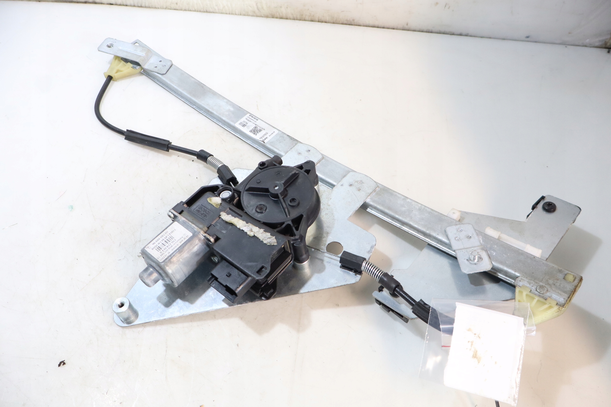 MECHANIZM SZYB LEWY PRZÓD PEUGEOT 508 I Stan opakowania zastępcze