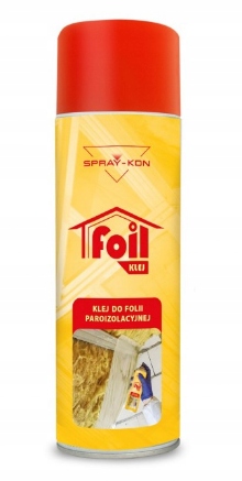 

Klej do Folii Paroizolacyjnej i Membran w SPRAYu
