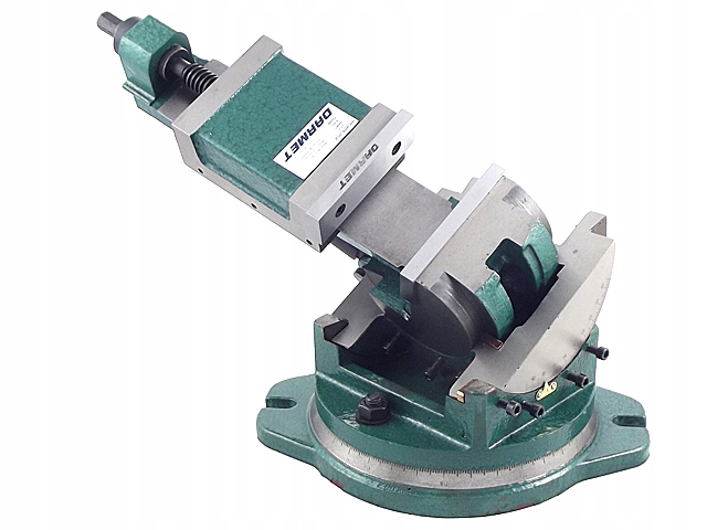 Imadło obrotowe maszynowe pochylne 125x125 mm Fzu