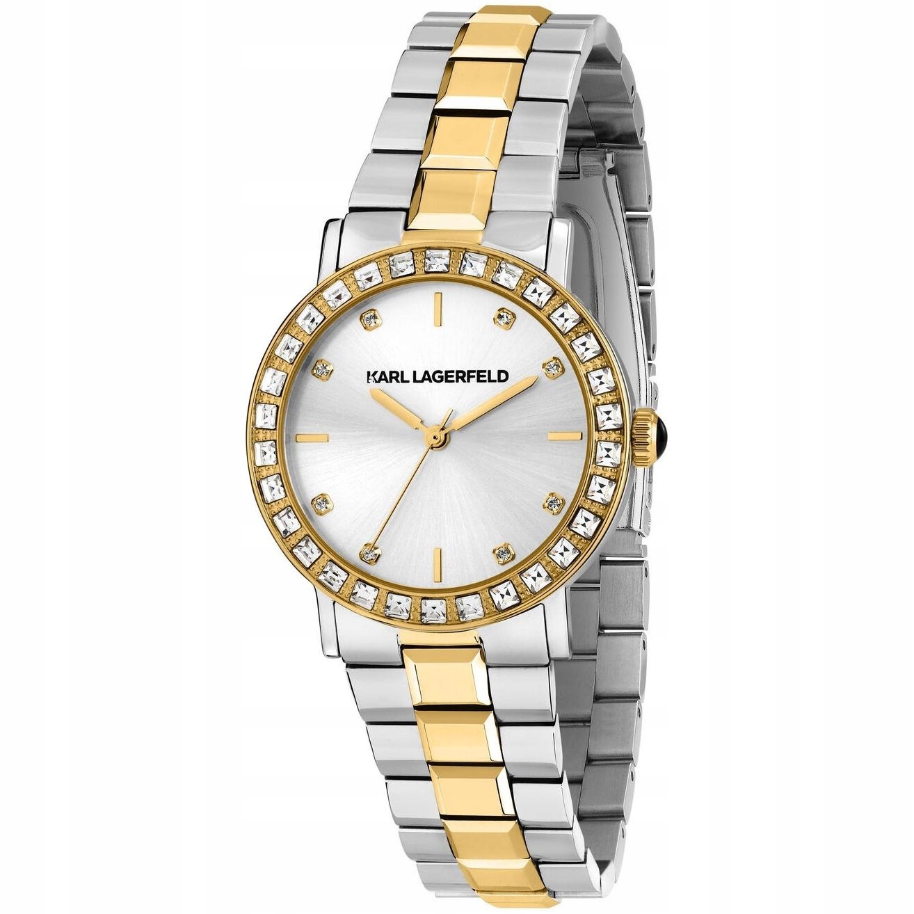 Dámské hodinky Karl Lagerfeld R0553100509 Zirkony stříbrné
