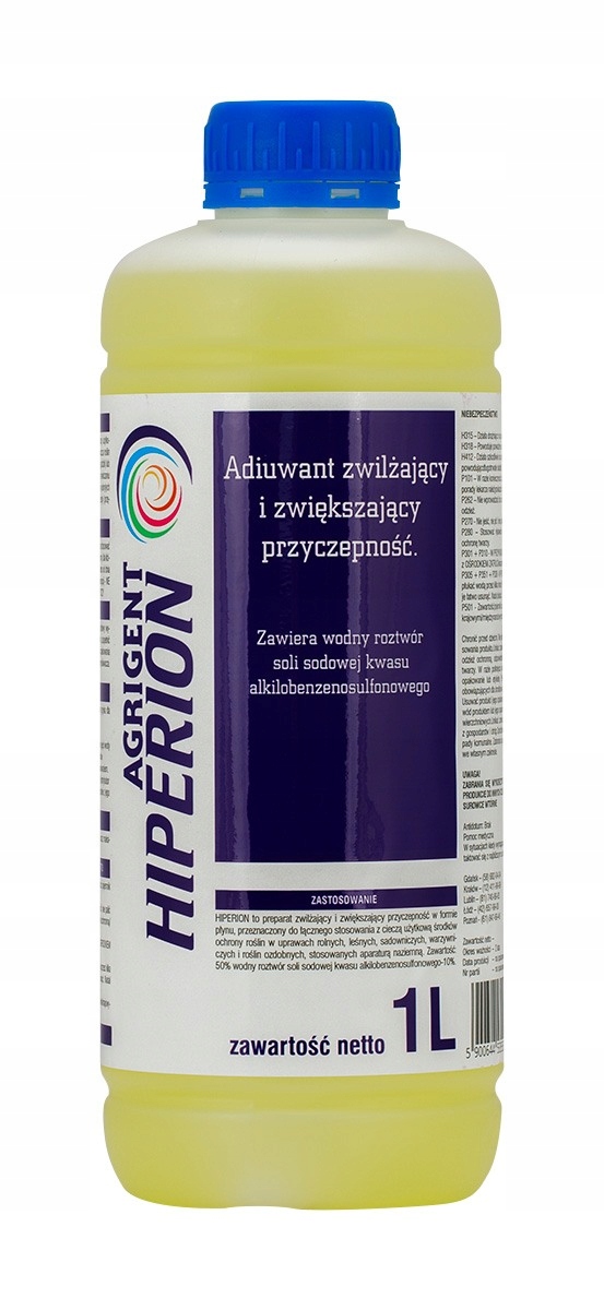 

Adiuwant Hiperion Zwilżacz Przyczepność Oprysku 1L