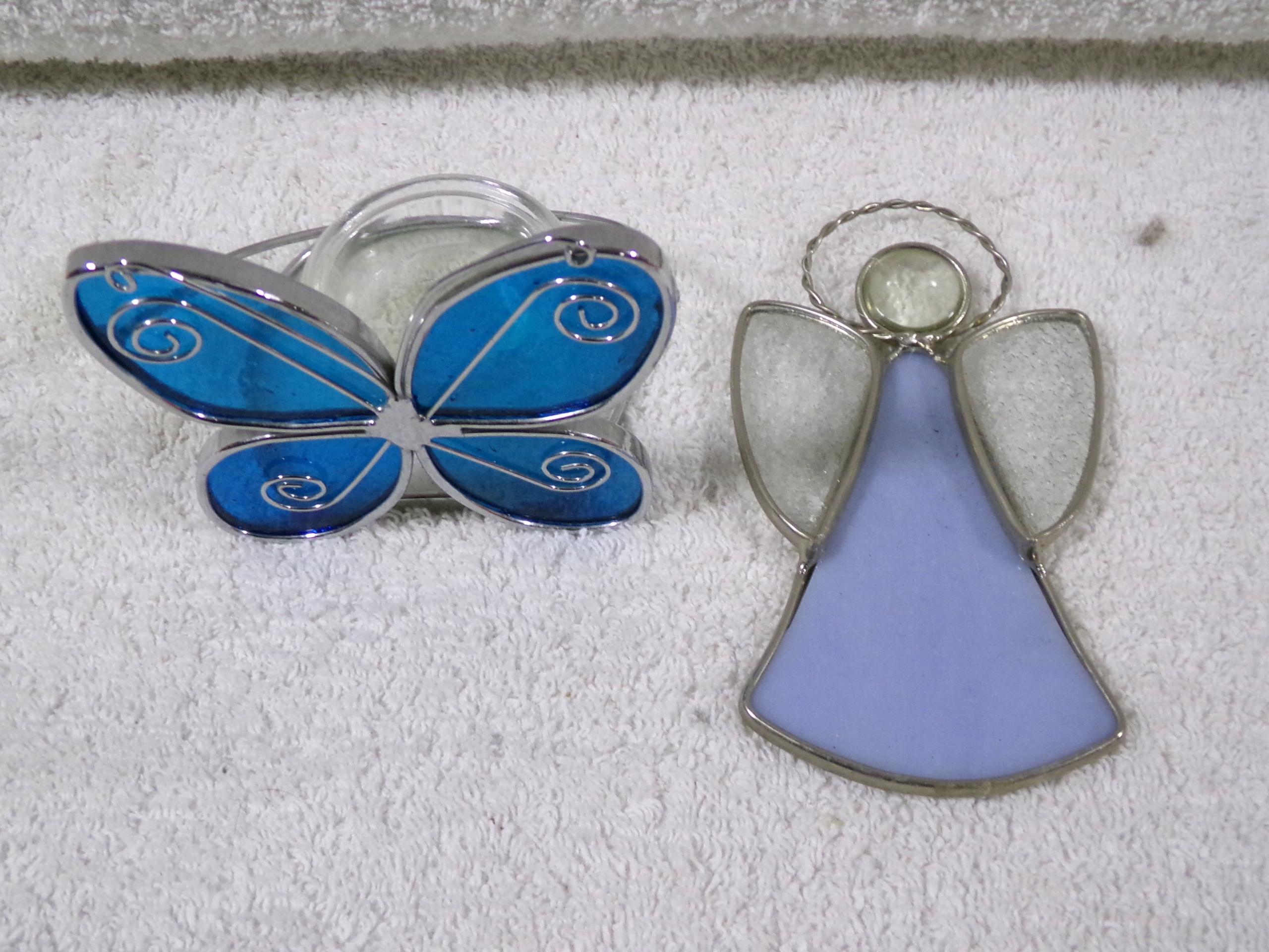 ZAWIESZKA WITRAŻOWA TIFFANIEGO ORAZ ŚWIECZNIK